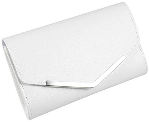 VALICLUD Bolso de noche bolso de mano fiesta nupcial bolso de hombro purpurina cena bolso cadena bolso para mujer mujer, M