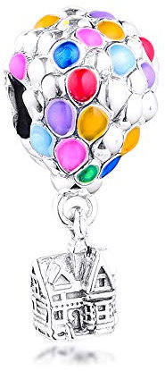 PANDOCCI 2020 Sommer bis Haus & Luftballons Perle 925 Silber DIY Passend für Original Pandora Armbänder Charme Modeschmuck