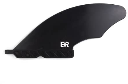 Eisbach Riders US-Box Flexible SUP Flussfinne - Touring River und Seegrasfinne Made in Germany - Center Fin passend für viele Stand Up Paddle Boards (Größe 4.7)