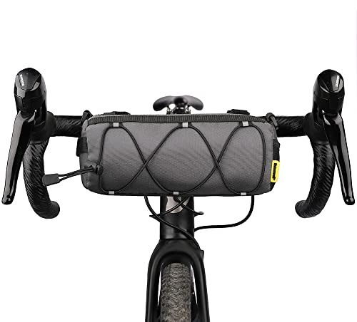 Rhinowalk Bike Handlebar Bag Bicycle Front Bag Mountain Road Bikes Professional Cycling Accessories-Grey