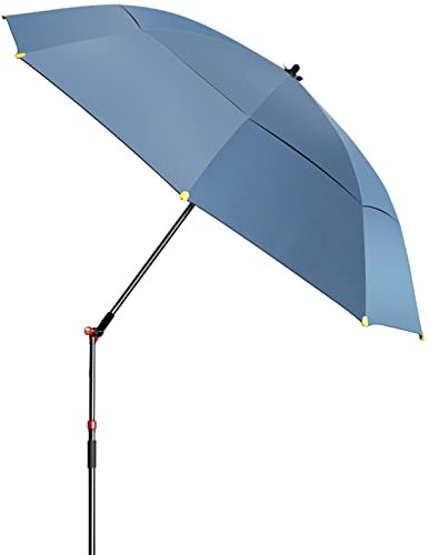 VIROYA Parasol d'extérieur en Aluminium pour abris de pêche - Parasol Multi-usages pour Jardin - Parasol de Plage, Isolation Thermique - Protection Contre la Pluie, Coupe-Vent, réglage à 360° Good