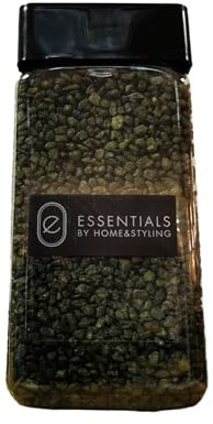 Granulés décoratifs pour pots, fleurs, jardin, petites pierres décoratives - 0,55 kg - Gravier décoratif en cuivre - Granulés décoratifs à disperser - Granulés de couleur - Gravier décoratif (vert)