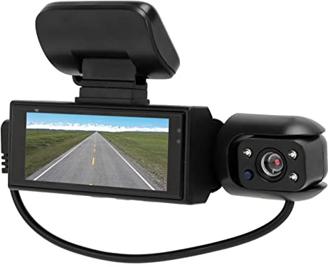 Caméra de Tableau de Bord Avant et Arrière, Enregistreur de Conduite de Voiture 1080P avec Vision Nocturne, Enregistrement en Boucle et Détection de Mouvement, Caméra de Tableau