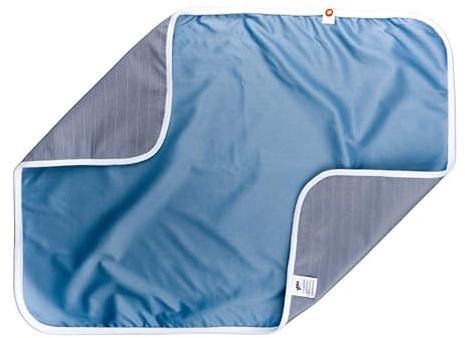 XKKO - wasserdichte & waschbare Wickelunterlage (70x50cm) Farbe Blau