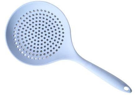 Qumiuu Espumadera para cocinar, espumadera,Cuchara de filtro de silicona para cocinar - Cuchara de silicona de grado alimenticio, cuchara de servir de cocina antiadherente, cuchara espumadera para