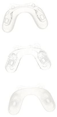 FRCOLOR 9 Stk Einteiliger Brillenhalter Brille Nase einfaches Nasenpad Brillen Nasengriff brillen ersatzteile nasenpad für brillen rutschfestes Nasenpolster Silikon-Nasenpolster Kieselgel