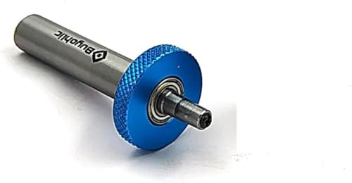 Buyohlic Micro Fine JT0 - Portabrocas cónico para montar con llave de 0,3 a 4 mm, control de alimentación manual, evita roturas, adaptador de vástago de 1/2 pulgada (adaptador de microtaladro de 1/2