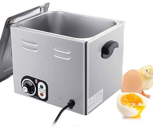 Cocedor de huevos de aguas termales, máquina comercial de gran capacidad inteligente automática para huevos cocidos a medias, cocedor de huevos eléctrico, cocedor de huevos y dispositivo,220V