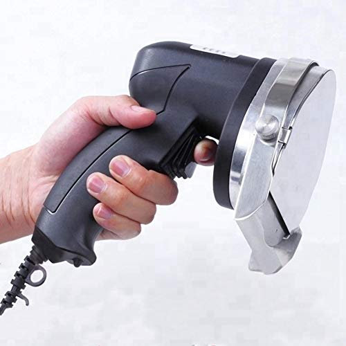 CWCQGH Affettatrice per Carne, Coltello Elettrico per Kebab, affettatrice per Kebab in Acciaio Inox, Coltello Professionale per Barbecue, taglierina per Kebab, Spessore Regolabile