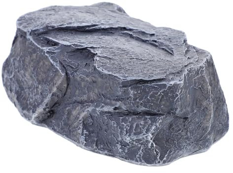 NULYLU Schlüsselkasten Aus Kunststein Für Außen Schlüsselversteck Groß Schlüsselhalter Aus Stein Für Garten Nahtlos Integrierbar