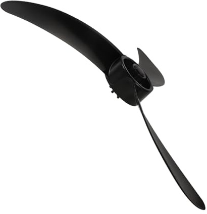 Operitacx Pales de Ventilateur Plastique Noires de Remplacement pour Ventilateurs sur Pied de Table et Plafond Durables Faciles à Installer et Résistantes Aux Intempéries