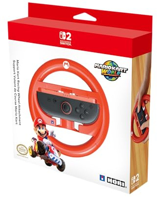 HORI Mario Kart Racing Wheel Attachment Set for Switch 2 (Mario)