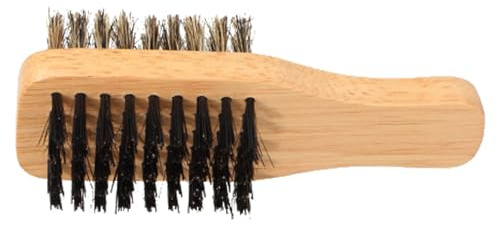 ARTIBETTER Wildschweinborsten Bartbürste mit Holzgriff 1 Stück zur Sanften Bartpflege und Haarstyling für Männer Geeignet für Professionelle Friseurnutzung