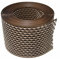 Traufgitter 80 mm braun/Rolle a 5 lfm