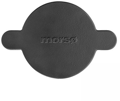 Morsø Smokeeper Rauchdeckel – Deckel für Rauchrohr aus Gusseisen, Zubehör für Forno Outdoor Ofen und Forno Grill, im cleanen Design, Schwarz