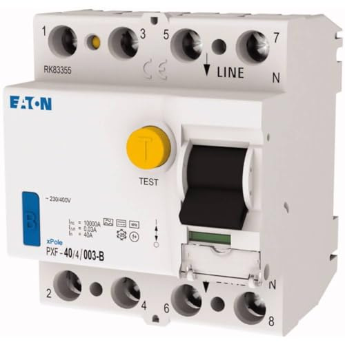 Eaton PXF FI-Schutzschalter, 4-polig, 40A, 30 mA Typ B PXF IEC/EN 61008