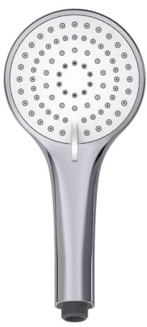 Primaster Handbrause 3 Strahlarten Water Move XL chrom-weiß wassersparend Duschbrausen & -köpfe
