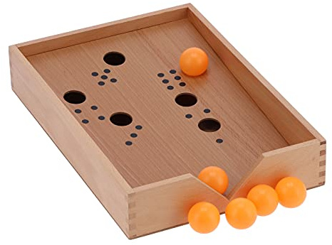 Tischtennis-Aktivitätsspielzeug, Blow Tennis Box Lange Lebensdauer 15,6 x 10,8 x 2,8 Zoll stabile Glatte Oberfläche für die Sehkraft von Kindern