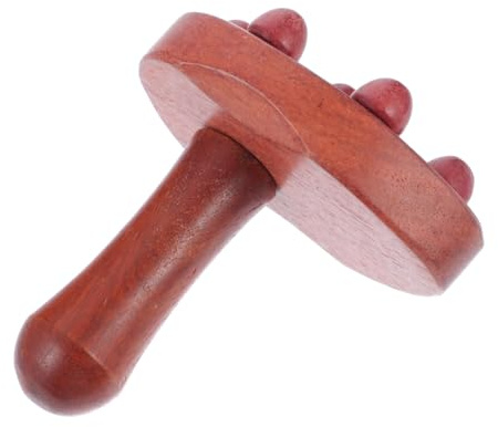 minkissy Massaggiatore in Legno per Piedi, Strumento Manuale Ergonomico Angoli Arrotondati, Comodo da Impugnare, per Rilassamento Quotidiano