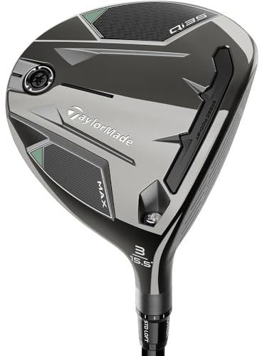 Taylormade Herren Qi35 Max Fairway Golfschläger, Matt Grau