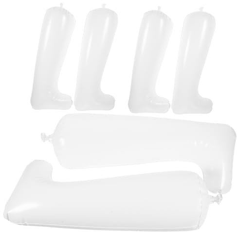OATIPHO Hormas Para Botas Inflables De Pvc 32 Cm Soporte Práctico Para Botas Altas 3 Pares Por Paquete Material Duradero Válvula Antirretorno