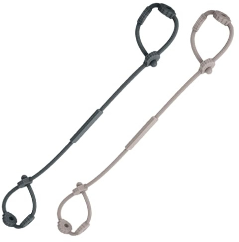 2 Pezzi Cinghie Di Sicurezza Per Giocattoli Per Bambini, Cinghie Di Sicurezza Per Giocattoli In Silicone Alimentare, Catena Di Supporto Regolabile Per Passeggino Seggiolone Seggiolini Auto