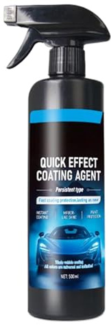 Aerosol De Recubrimiento De Efecto Rápido Para Coche | Nano Reparador Brillo Pintura - Spray Protector Hidrofugante Para Espejo Ventana
