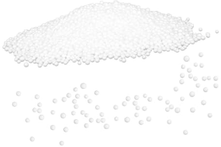 Warmhm Bean Bag Filling Foam Beads White Particle Refill for Sofa Cushions and Bean Bag Chairs Comfortable Odorless Supportive Foam Filler for Lounging and Sitting