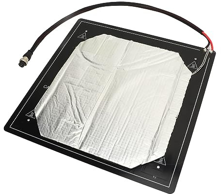 AKLOSIPY 3D Printer Aluminum Substrate Hot Bed Plate Heating Platform Accessories Compatible with CR10, ENDER3, TEVO and More (12V)