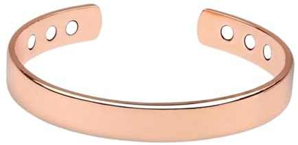 Générique Armband i roséguld – justerbart magnetarmband i koppar – elegant och lätt handledsarmband, magnetiskt armband för män och kvinnor, användbara, inomhus, utomhus, present, ,