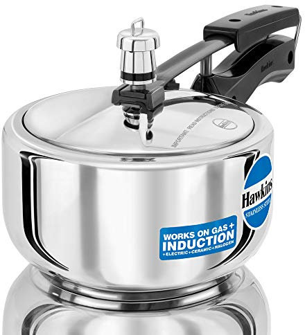 HAWKINS Stainless Steel 2.0 Litre Pressure Cooker