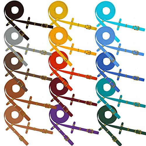 bio-leine Westernzügel offen aus Biothane - Split Reins 2 bis 2,70m lang, 12-19mm breit I Western Zügel für Pferde I Pferdezügel schmutz- und wasserabweisend - Gummizügel in 20 Farben