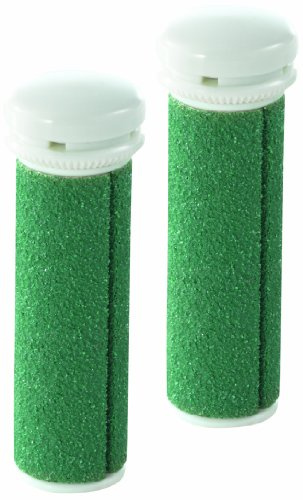 TV unser Original Emjoi Micro Pedi Ersatzrollen 05298, 2 Stück, Sehr Grob, Grün