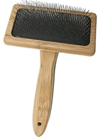FITYLE Slicker Brush für Hunde Und Pet Grooming Dematting Brush Entfernt auf Einfache Weise Matten, Verwicklungen Und Loses Fell Vom Fell Des