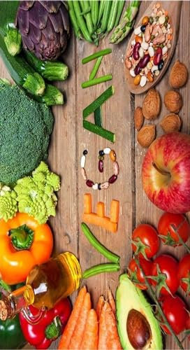 Mani Textile Tapis de Cuisine Vegan