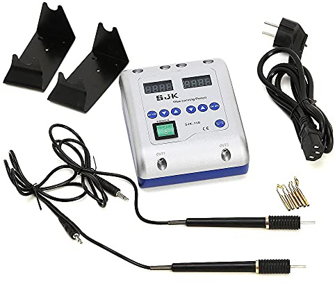 Electric Waxer Carving Wax Casting Machine Double Pen with 6 Wax Tips