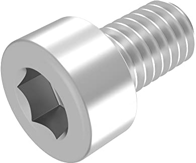 SECCARO Zylinderschraube M12 x 20 mm, Edelstahl V2A VA A2, DIN 912 / ISO 4762, Innensechskant, Vollgewinde, 20 Stück