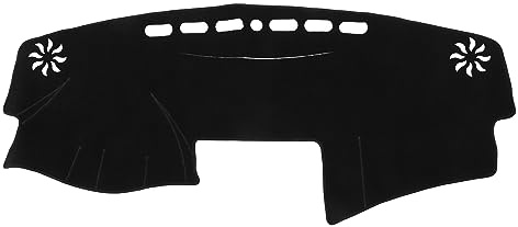 VekAuto Dashboard Cover Compatible for Toyota Camry 2007-2011, Non-Slip Polyester Black Dash Cover Mat Dash Board Protector Cover