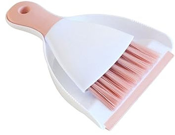 BOKIOESDE Lätt att borsta och sopskåpa för effektiv rengöring Ergonomisk liten borste och sopborste och sopborste, rosa, 75×44.5×45cm