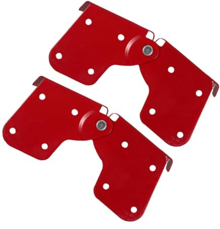 Angoily 2stücke Heavy Duty Halterung Ersatzkit Für Dachbodenleitern Faltbare Hängescharnier-hardware Für Stabile Verwendung Optimal Für Renovierungen Und Heimwerkerprojekte