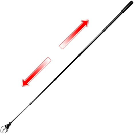 Golfball-Wasserabholer, ausziehbarer Golfball-Picker, leichtes Greifwerkzeug, Teleskop-Golfball-Aufheber, Greifer, Krallensauger, tragbares Golfzubehör für Teiche