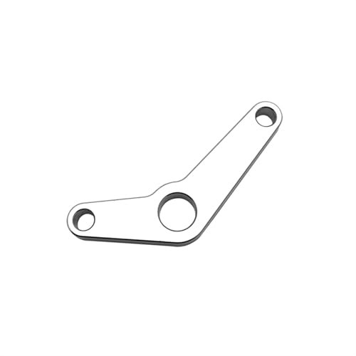 Schalthebelunterstützung Für Super Cub 110 CUB110 2022-2023 Aluminium Motorrad Zubehör Schalthebel Stabilisator Gangschaltung Stabilisator Hebel Halterung Für Schalthebel(Silver)