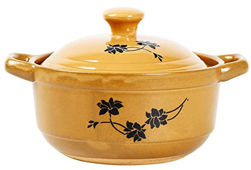 casseruola, Casseruola con coperchio, casseruola in ceramica pentola antiaderente, casseruola, pentola di terracotta for cucinare, forno, pentola di pietra in argilla naturale, artigianato tradizional