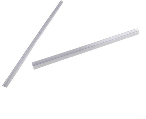 Junta de repuesto de ducha de 50 cm, 2 barreras de agua para una zona de ducha limpia y seca (10 mm)