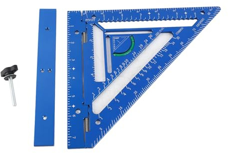 Winkelmesser, präziser robuster Winkel für Schreinerei Zimmermannswinkel, langlebiger Metallwinkelmesser mit Skala für genaue Messungen, genutzt für Schreiner und Profis