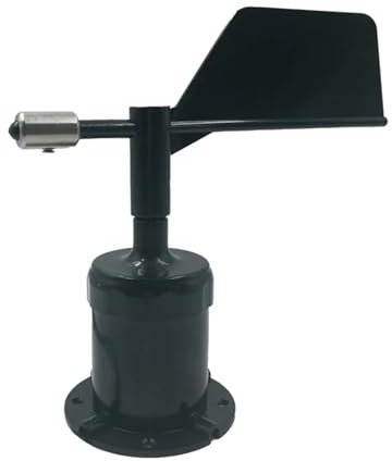 IndusTradCorp Polycarbonate Plastic Wind Anemometer Wind Speed Sensor With RS485 0-5V 4-20mA 0-10V Output(Wind direction,0-5V Output)