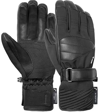 Reusch Modus R-TEX XT Unisex Winterhandschuhe – wasserdichte, Winddichte & atmungsaktive Skihandschuhe für Damen & Herren – Warm, Primaloft Gold Isolierung, Ziegenleder-Innenhand