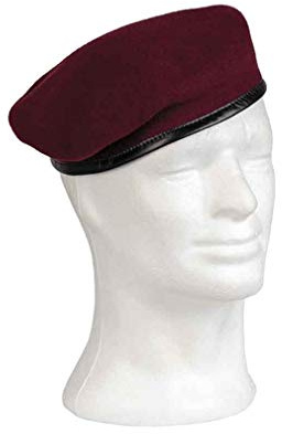 Mil-Tec BW CDO Barett 'Plein Ciel' Bordeaux Gr.55
