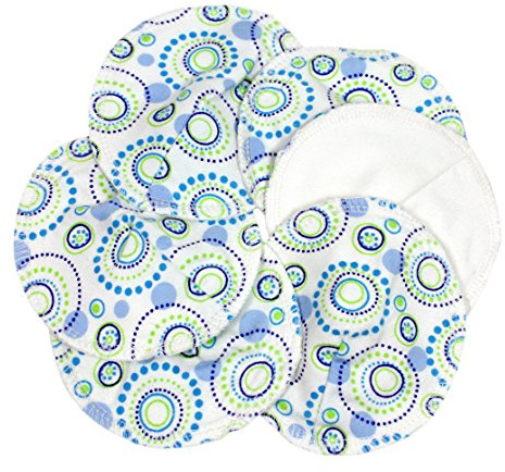 ImseVimse Baumwoll Stilleinlagen Orbit Blau 6er Packung 3 Paar