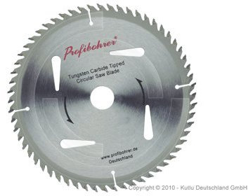 HM bestücktes Kreissägeblatt für Holz Typ Wechselzahn 160 x 16 mm Z60